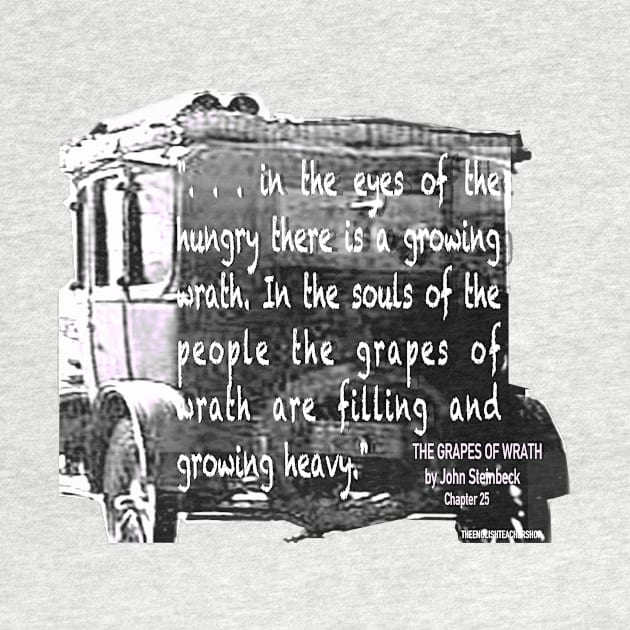 The Grapes of Wrath quote by KayeDreamsART